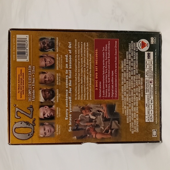 OZ DVD Complete Set Seasons 1-6 - Picture 14 of 16